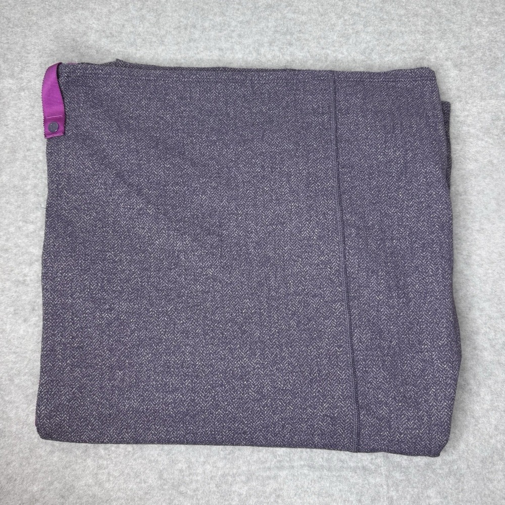 Lululemon Athletica Vinyasa Purple Snap Scarf One Size Athleisure Yoga Layering
